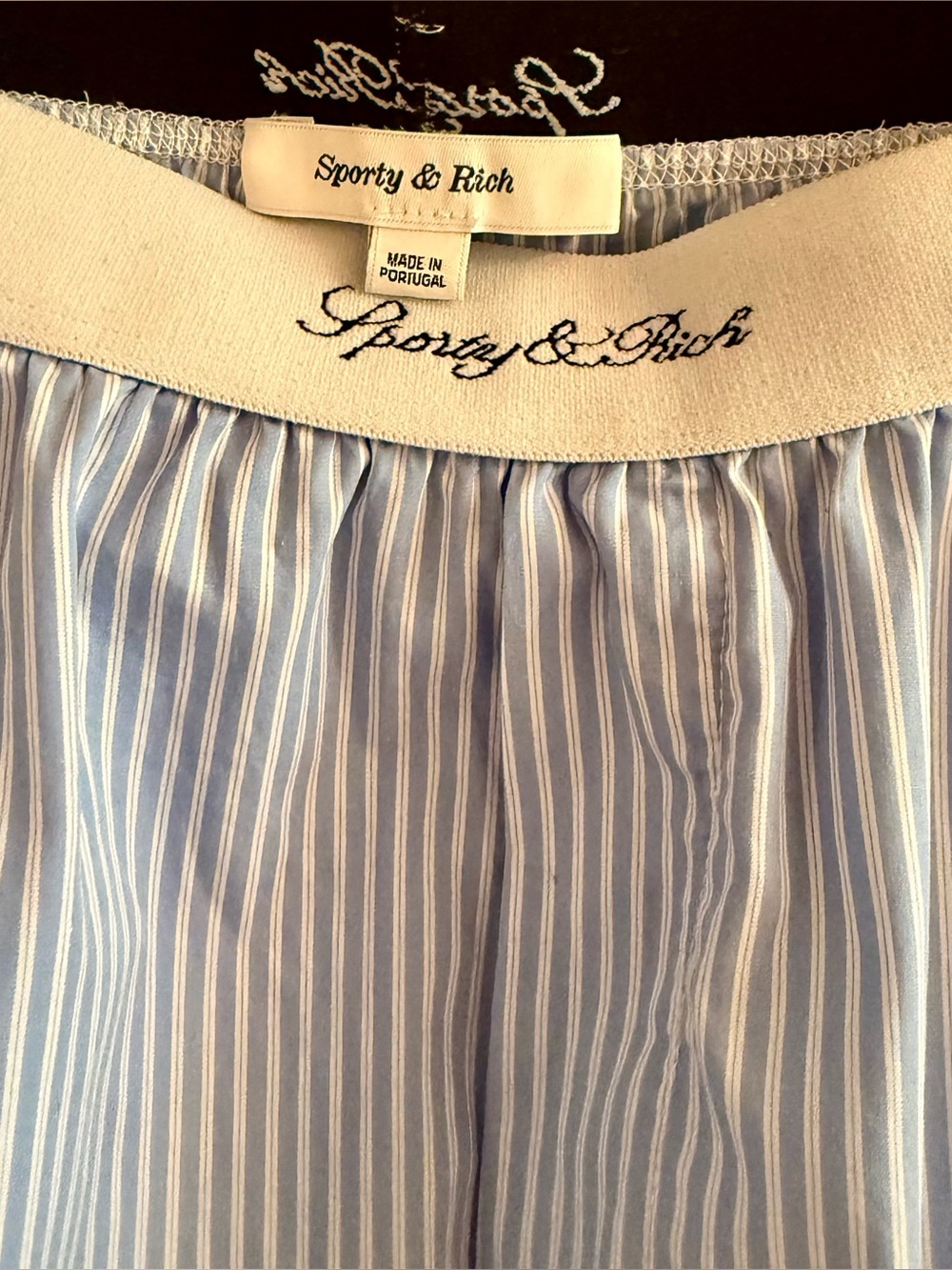 Sporty & Rich Hotel du Cap Brooklyn Pajama Pant Size M 🦋🦋🦋 - Picture 4 of 7